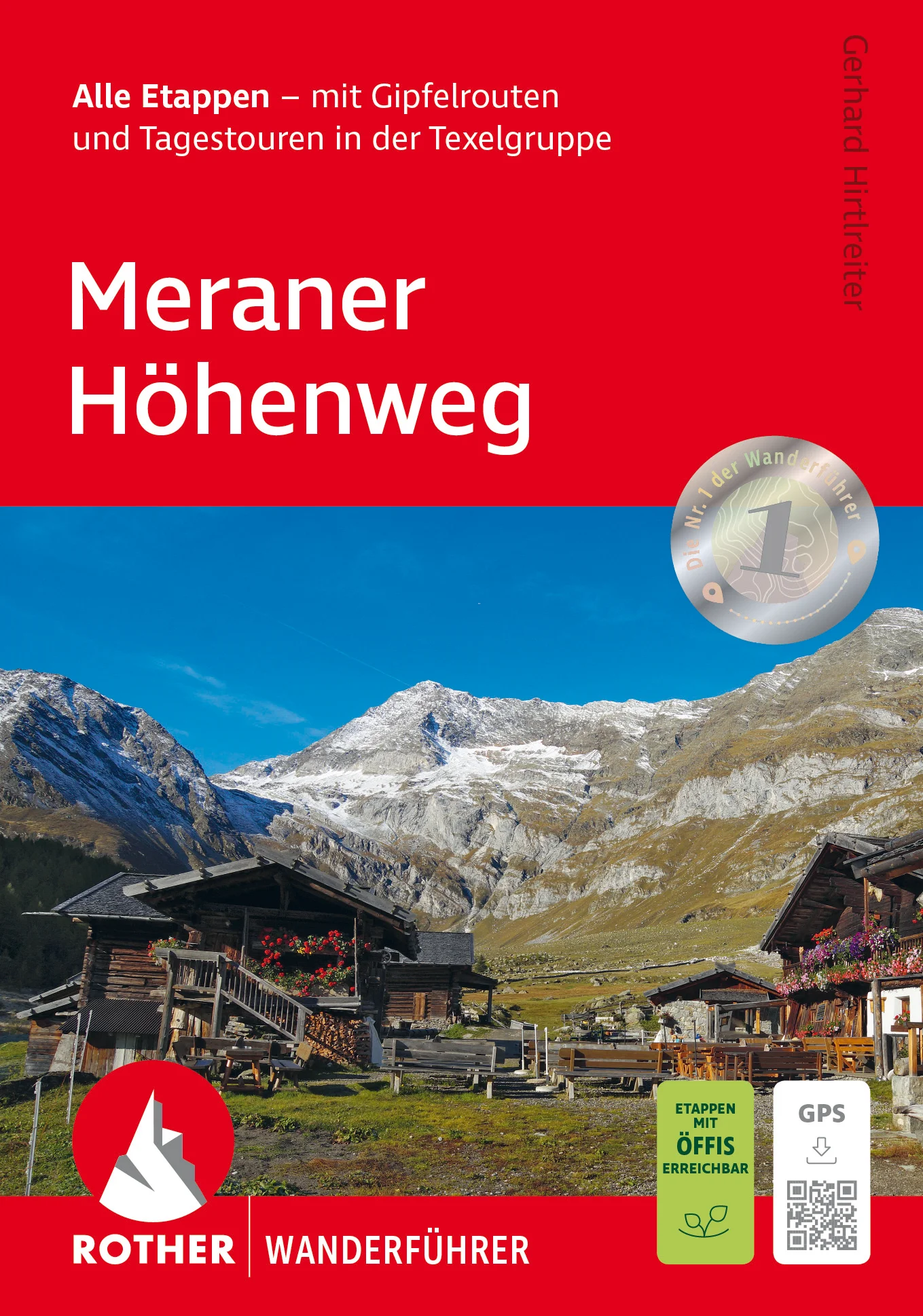 Buchcover Wanderführer Meraner Höhenweg | © Rother