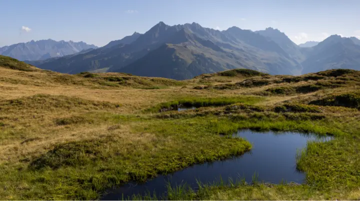 Europaschutzgebiet Verwall vom Grasjoch in Sankt Gallenkirch | © Adobe Stock / Gertjan Hooijer