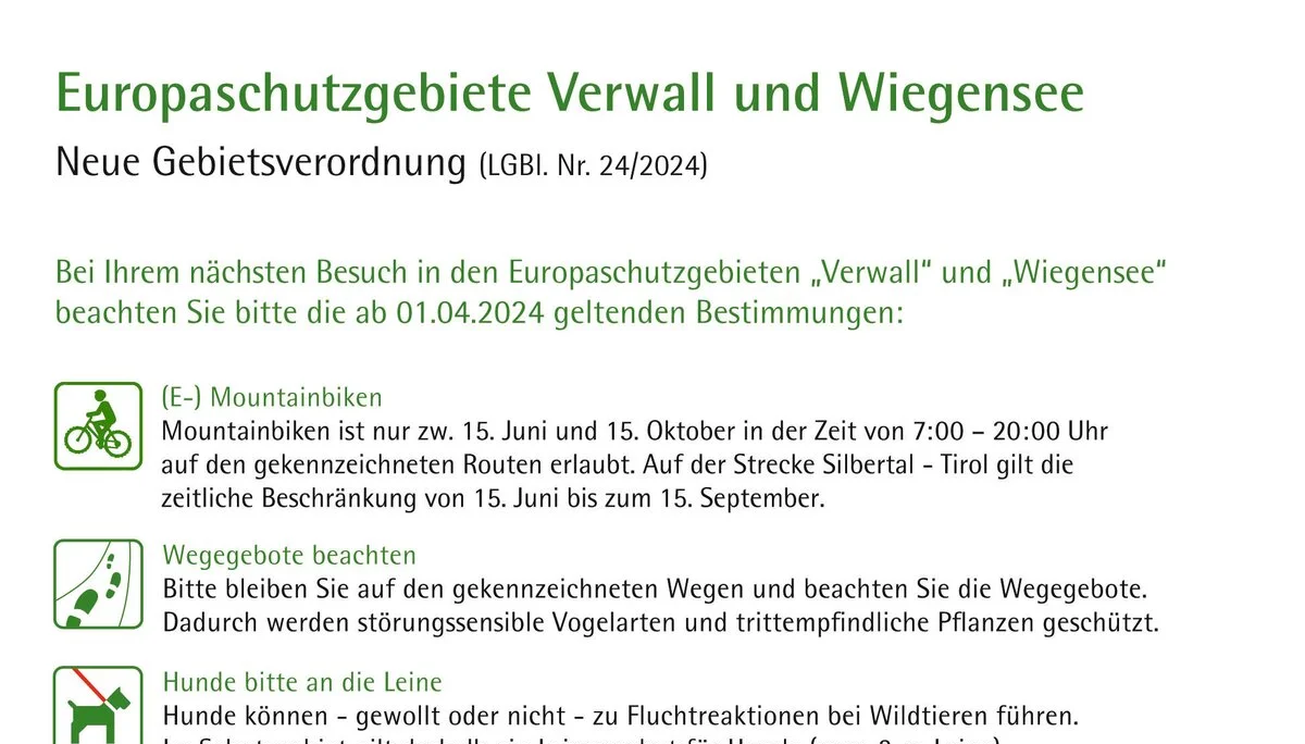 © Europaschutzgebiete Montafon-Klostertal