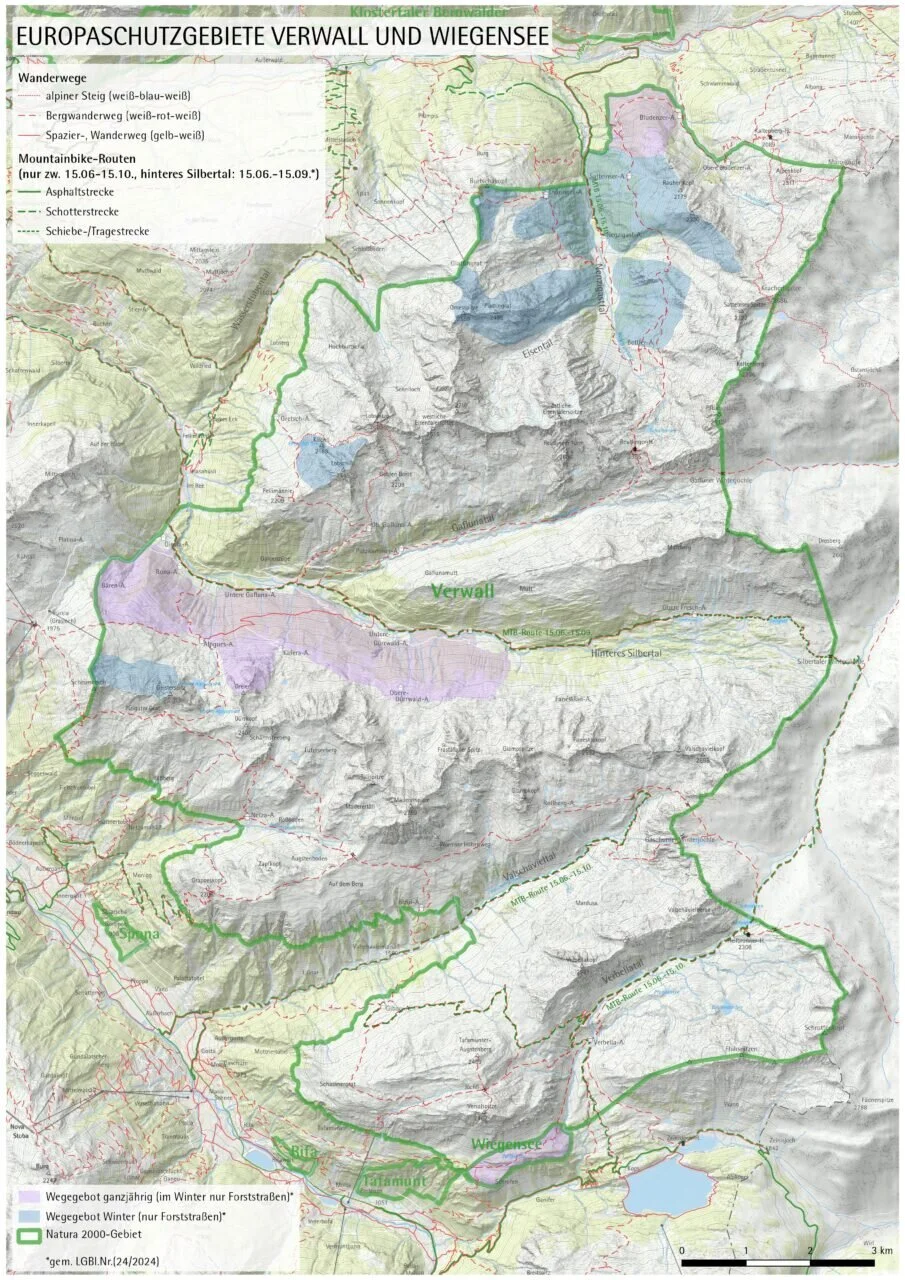 © Europaschutzgebiete Montafon-Klostertal